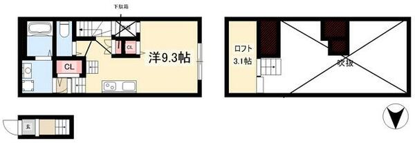 ＲａｄＩＡｎｃｅ神宮前 207｜愛知県名古屋市熱田区神宮３丁目(賃貸アパート1R・2階・29.19㎡)の写真 その2