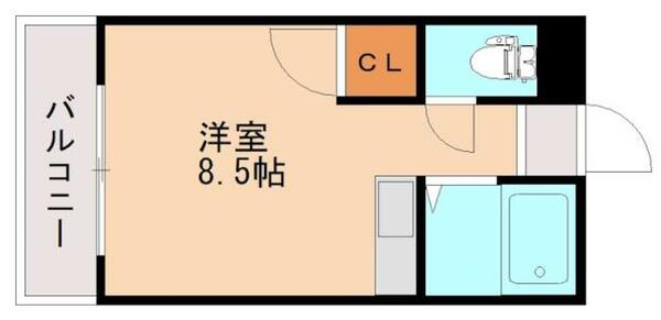 福岡県福岡市東区和白３丁目(賃貸マンション1R・2階・19.53㎡)の写真 その2