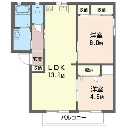 同じ建物の物件間取り写真 - ID:208008398234