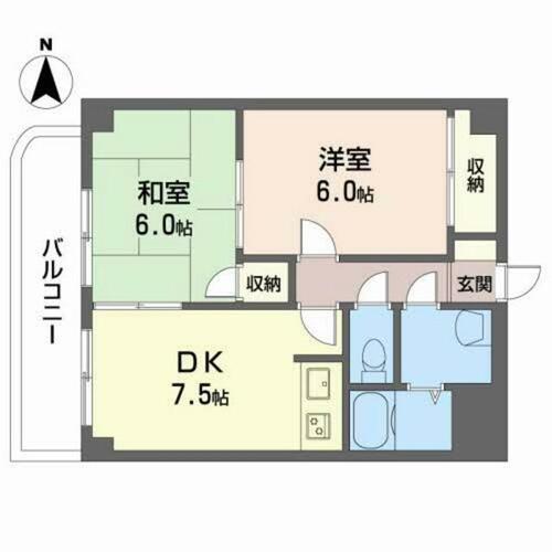 同じ建物の物件間取り写真 - ID:227076953993