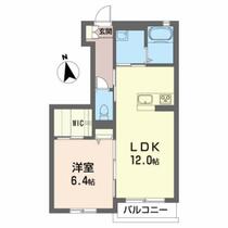 コート・ミューゼ 103 ｜ 福島県郡山市横塚２丁目（賃貸アパート1LDK・1階・45.32㎡） その2