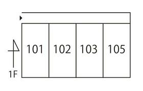 クレストハイム 102 ｜ 神奈川県川崎市多摩区生田７丁目（賃貸アパート1K・1階・21.00㎡） その3