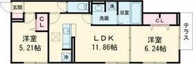 セレスティア瑞江Ⅰ 301 ｜ 東京都江戸川区瑞江１丁目（賃貸アパート2LDK・3階・54.02㎡） その2