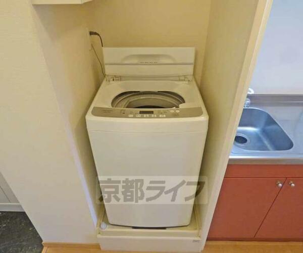 画像12:洗濯機スペースです。
