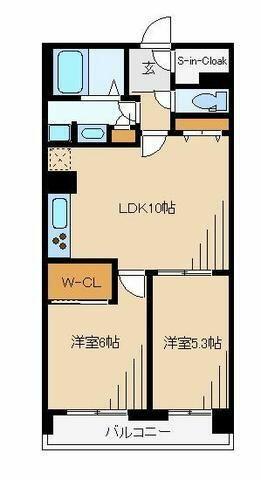 同じ建物の物件間取り写真 - ID:213100181520