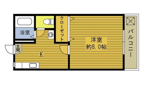 同じ建物の物件間取り写真 - ID:244003575080