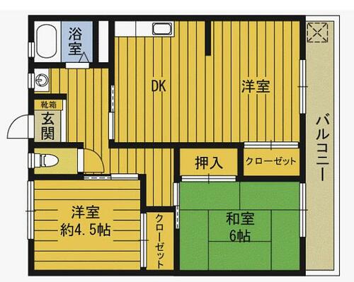 同じ建物の物件間取り写真 - ID:244003372617