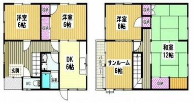 間取り：227102795508