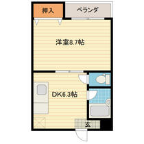 リベラ  ｜ 富山県富山市向新庄町５丁目（賃貸アパート1DK・1階・28.17㎡） その2