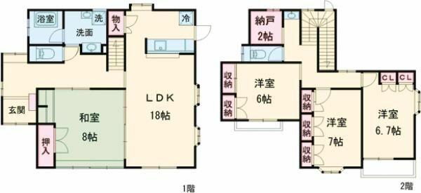detached 茨城県つくばみらい市絹の台６丁目
地図を見る
