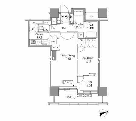 同じ建物の物件間取り写真 - ID:213099694188