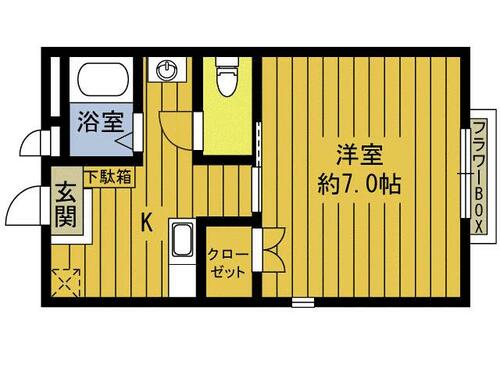 同じ建物の物件間取り写真 - ID:244004014861