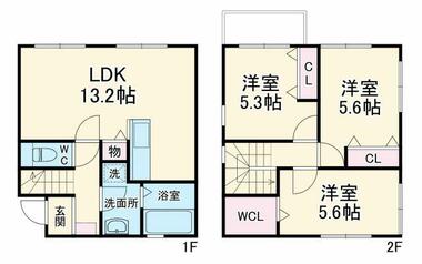 間取り：223040434588