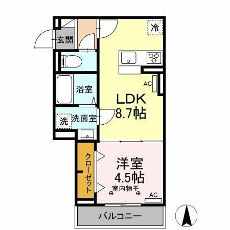 同じ建物の物件間取り写真 - ID:213099696798