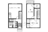 相楽郡精華町精華台４丁目 2階建 築21年のイメージ