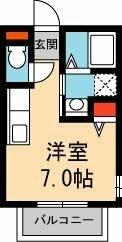 ボナール｜兵庫県川西市加茂２丁目(賃貸アパート1K・1階・22.20㎡)の写真 その2