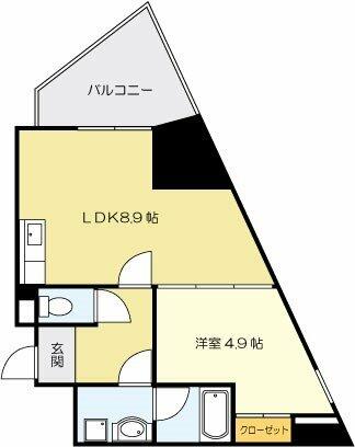 同じ建物の物件間取り写真 - ID:240027777595