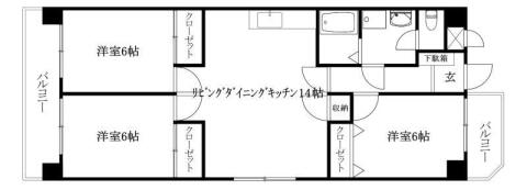 同じ建物の物件間取り写真 - ID:238007317981