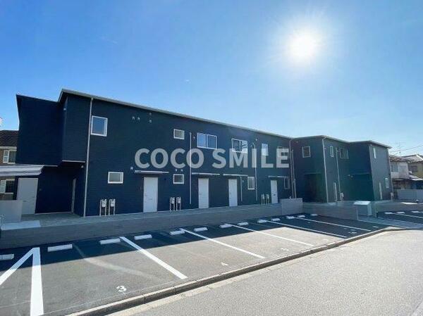 画像2:建物外観を気になさる方へ、見た目の良い物件です 【COCO SMILE　ココスマイル】