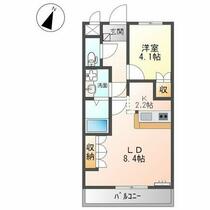 Ｃｏｍｆｏｒｃｅ　橋本 206 ｜ 徳島県徳島市八万町橋本（賃貸アパート1LDK・2階・36.00㎡） その2