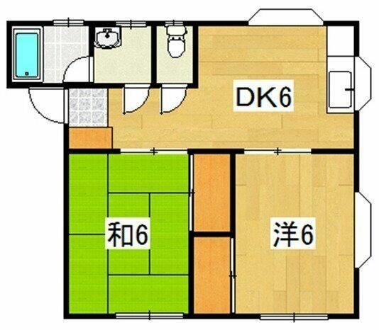 東京都練馬区大泉学園町１丁目(賃貸アパート2DK・2階・42.23㎡)の写真 その2