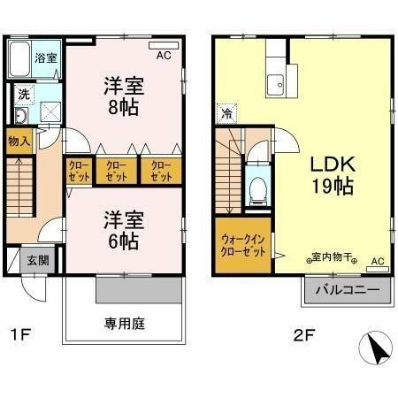 同じ建物の物件間取り写真 - ID:239001338752