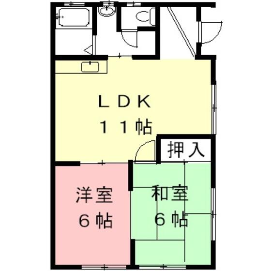 志満西 1｜岐阜県岐阜市太郎丸(賃貸一戸建2LDK・--・48.86㎡)の写真 その2