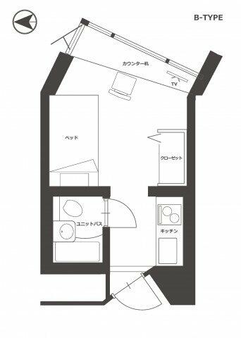 同じ建物の物件間取り写真 - ID:213101855524