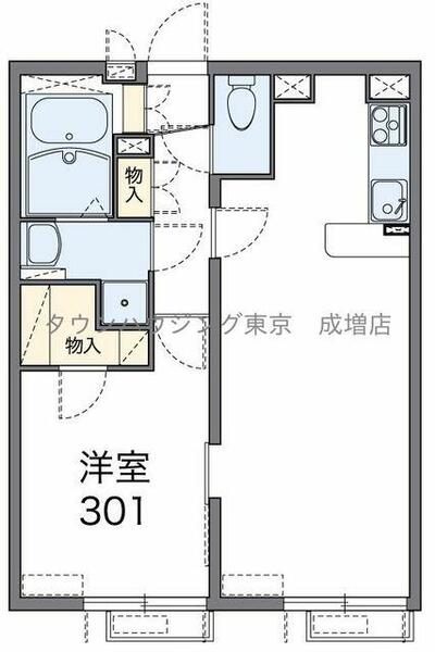 東京都板橋区中台２丁目(賃貸マンション1LDK・3階・39.74㎡)の写真 その2