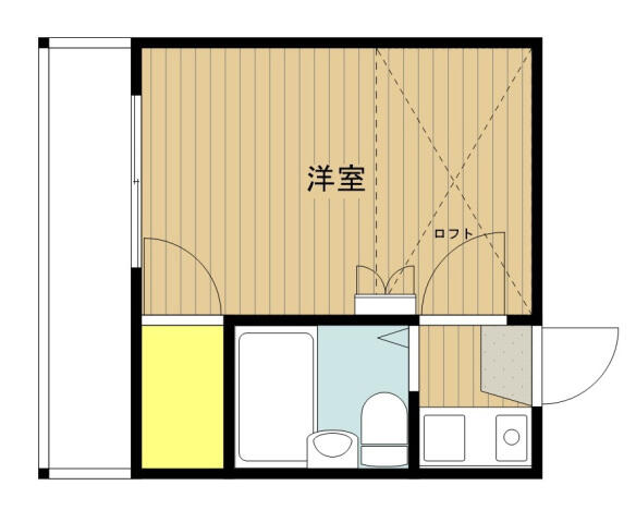 レアル指扇 202｜埼玉県さいたま市西区大字指扇(賃貸アパート1K・2階・14.17㎡)の写真 その2