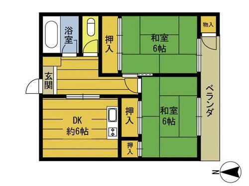 同じ建物の物件間取り写真 - ID:244002759921