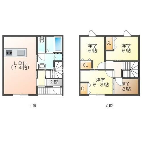 同じ建物の物件間取り写真 - ID:201022023235