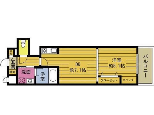 同じ建物の物件間取り写真 - ID:244003985269