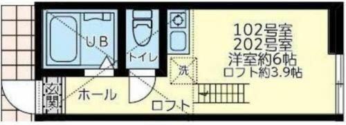 同じ建物の物件間取り写真 - ID:214053907804