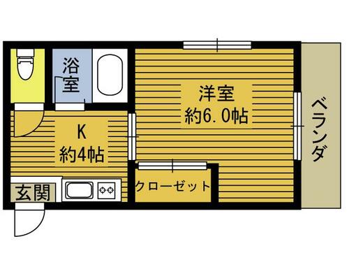 同じ建物の物件間取り写真 - ID:244002040132