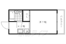 ＦＩＴハイツ 106 ｜ 京都府京都市右京区太秦帷子ケ辻町（賃貸マンション1K・1階・19.00㎡） その2