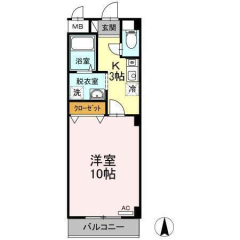 同じ建物の物件間取り写真 - ID:238007126523