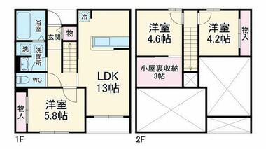 間取り：211062837687