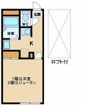 埼玉県狭山市入間川４丁目（賃貸マンション1K・3階・20.28㎡） その2