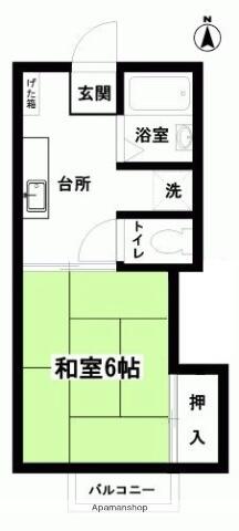 同じ建物の物件間取り写真 - ID:207001210461