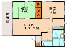 コーポ・ララバイＡ  ｜ 福岡県春日市須玖南５丁目（賃貸アパート2LDK・1階・55.00㎡） その2