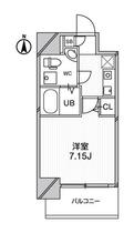 大阪府吹田市江坂町１丁目（賃貸マンション1K・5階・22.01㎡） その2