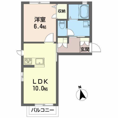 同じ建物の物件間取り写真 - ID:204004072597