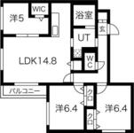 札幌市厚別区厚別東五条１丁目 4階建 築2年のイメージ
