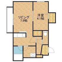 北海道札幌市豊平区平岸一条１３丁目（賃貸マンション1LDK・4階・29.48㎡） その2