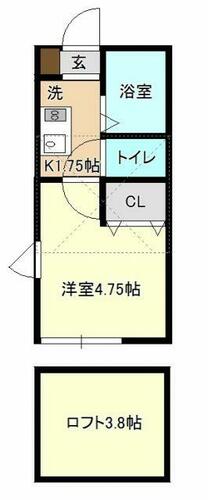 同じ建物の物件間取り写真 - ID:214055679893