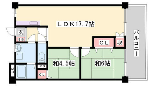 同じ建物の物件間取り写真 - ID:228049213628