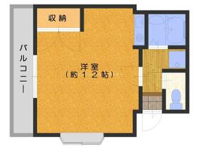 パレス東小岩 402 ｜ 東京都江戸川区東小岩３丁目（賃貸マンション1R・4階・28.00㎡） その2