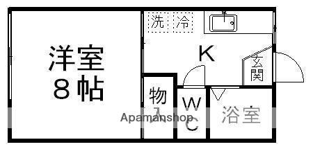 同じ建物の物件間取り写真 - ID:204004084216