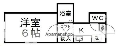 同じ建物の物件間取り写真 - ID:204004228408